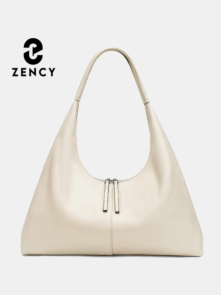 Leatherwork Designs - Bolso Hobo de cuero genuino para