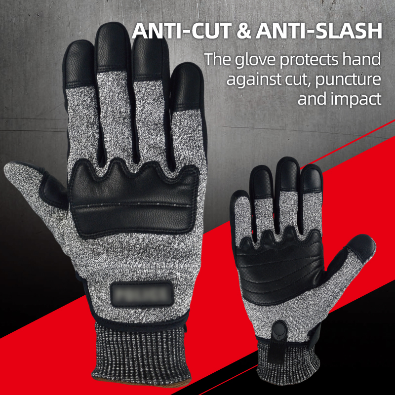 Leatherworking Leveling - XYEHS Guantes tácticos anticorte de nivel