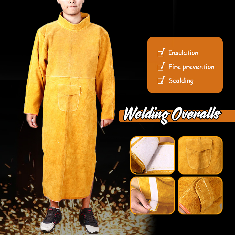 Leatherwork Apron - Delantal de soldadura de cuero de
