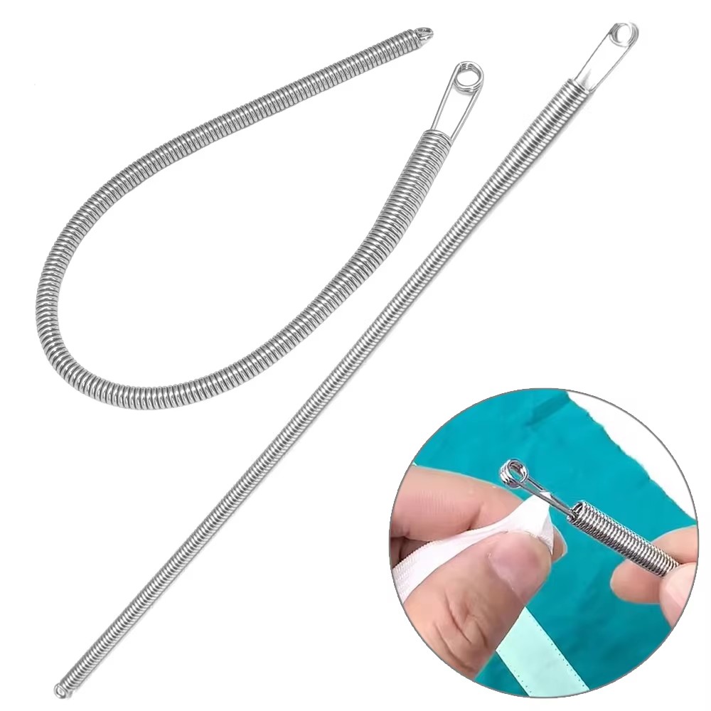 Waxed Thread Linen - Clip flexible con resorte para cordones,