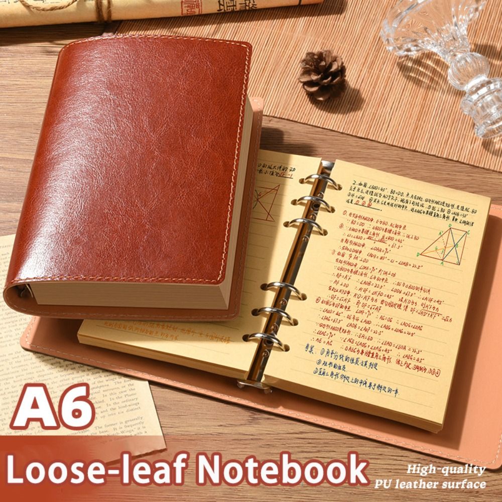Leather Work Notepad - Nuevo Cuaderno A5/A6 de Hojas Sueltas,