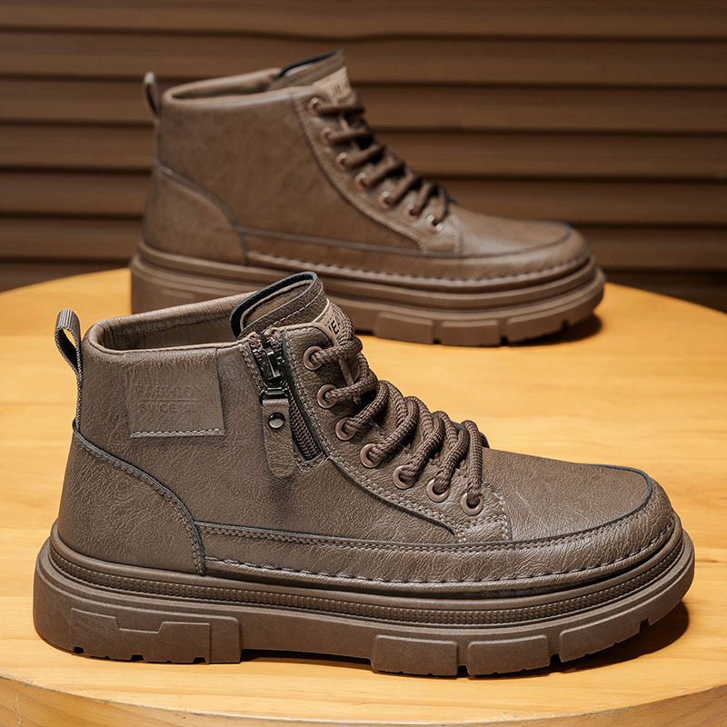 Leatherworking Items - Botas altas, zapatos para hombre, nuevo