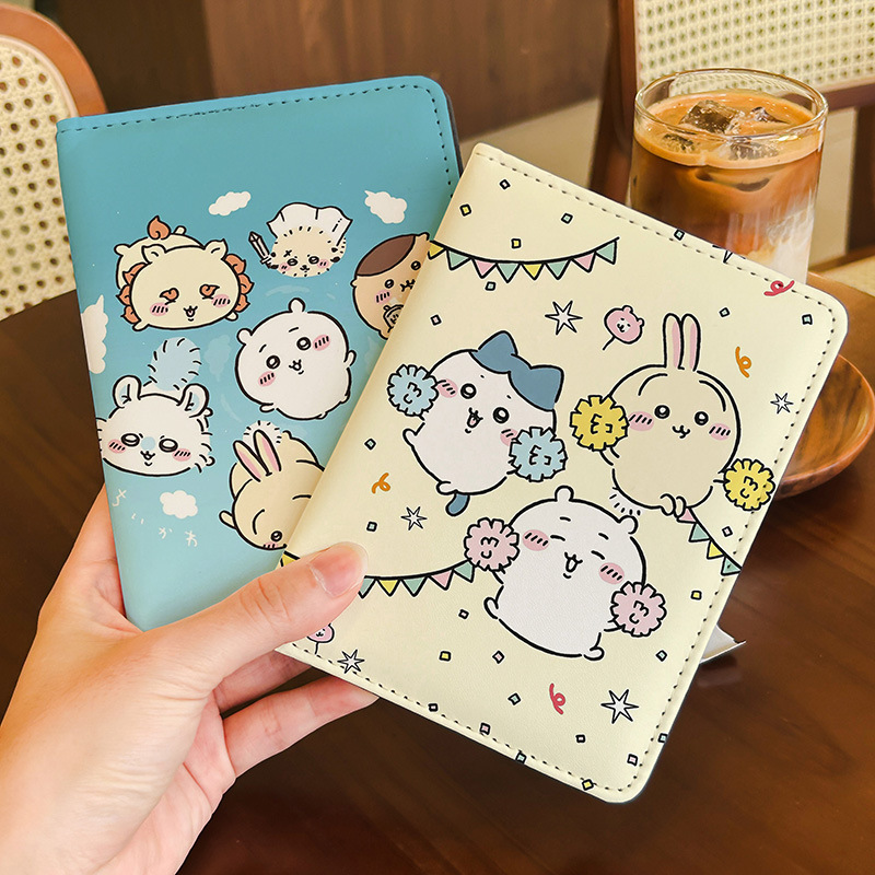 Leatherworking Items - Funda para Pasaporte Chiikawa Kawaii con