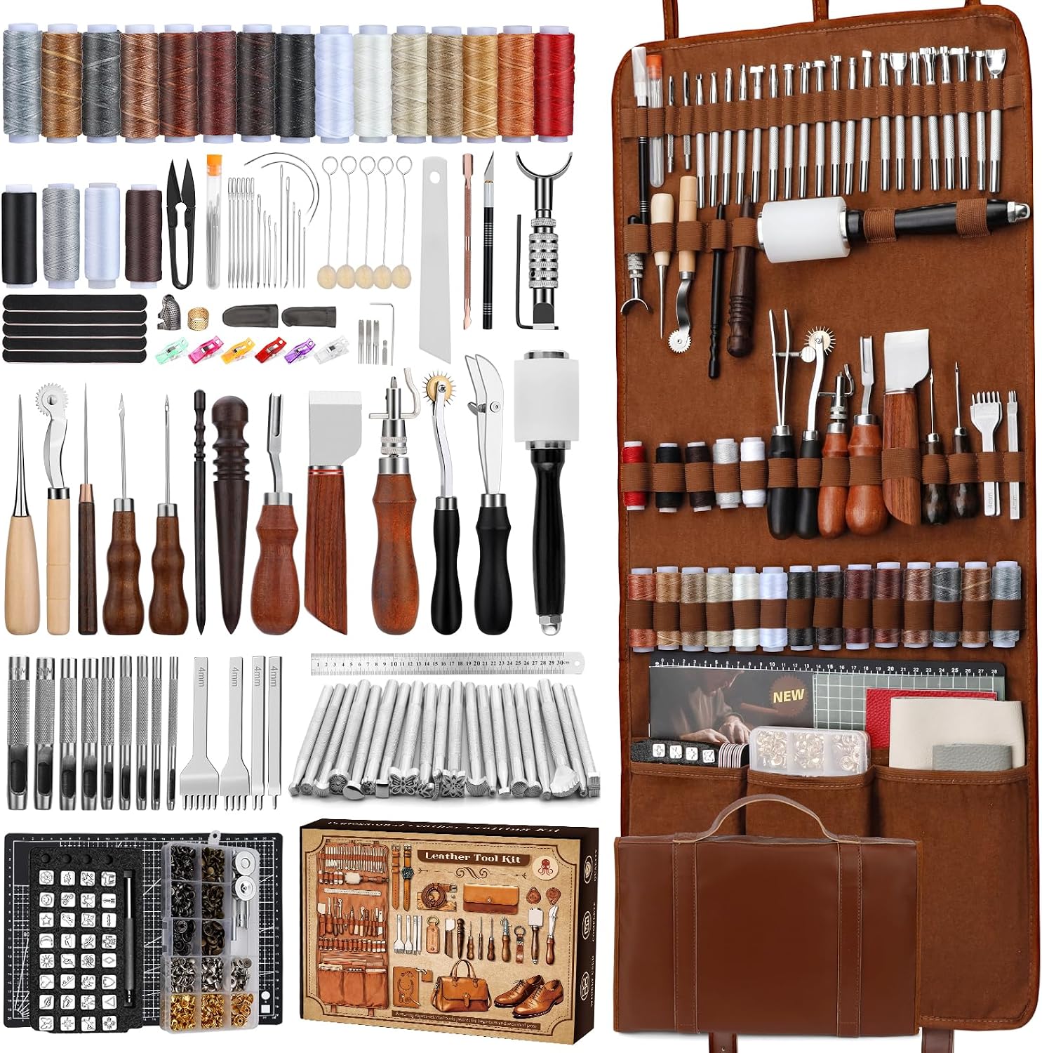 Leather Works - Kit de Herramientas para Trabajar el