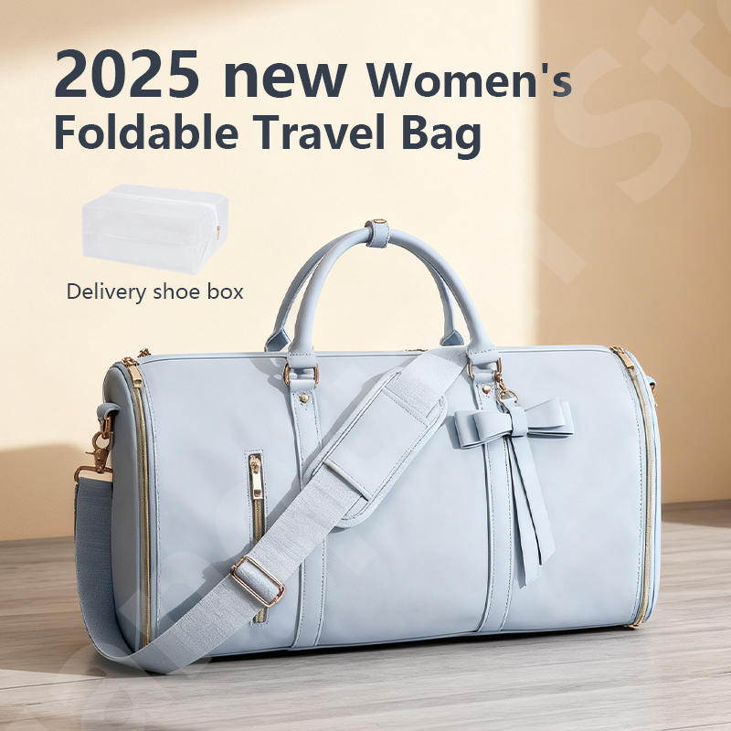 Leather Work Duffle Bag - Bolso de mano multifuncional 2 en