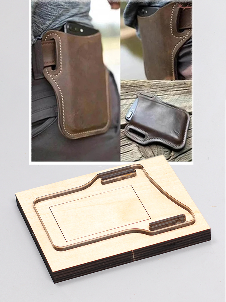 Bolsa para teléfono móvil de c - Leatherwork Accessories reseña y precio