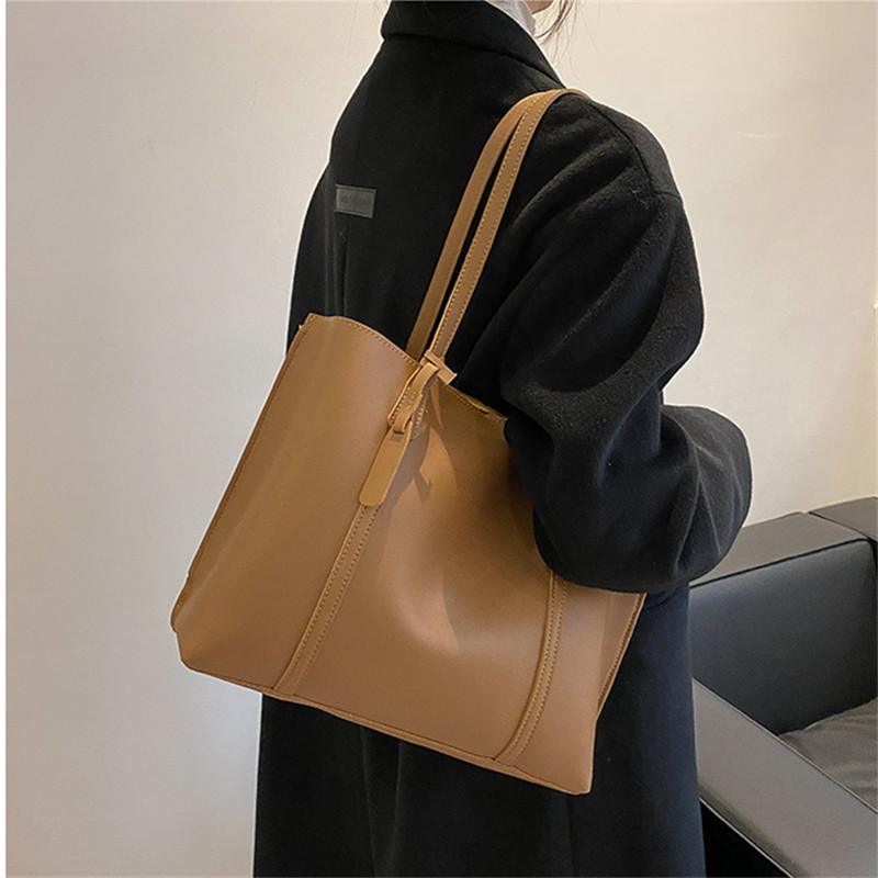 Bolso Tote Clásico de Piel Sin - Leather Work Bag Women reseña y precio