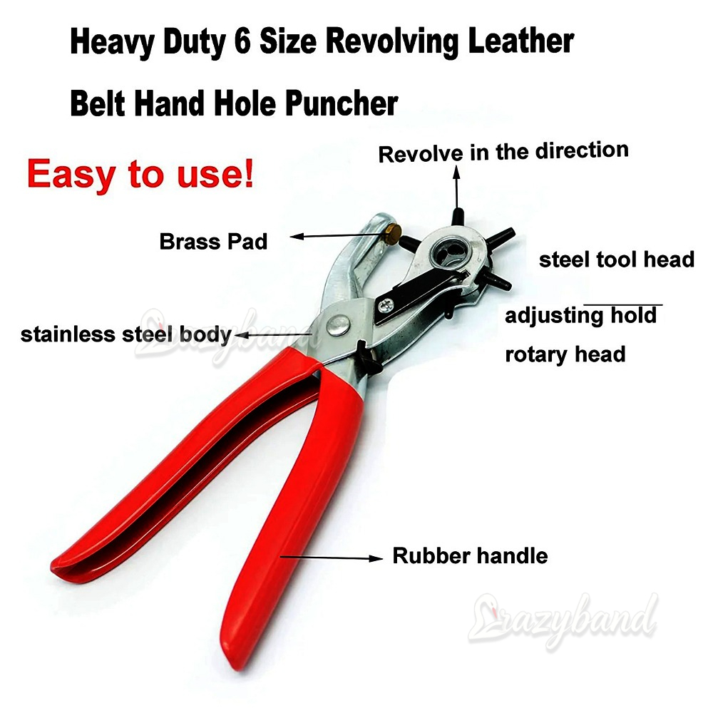 Perforadora de Cuero Multifunc - Leatherwork Hole Punch reseña y precio