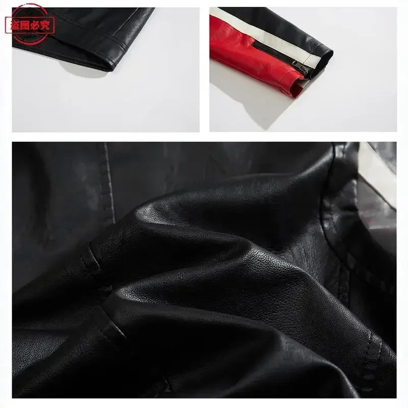 Chaqueta de Cuero con Capucha  - Leather Work Jacket With Hood reseña y precio