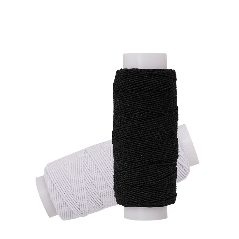 Hilo elástico blanco y negro d - Waxed Thread Linen reseña y precio
