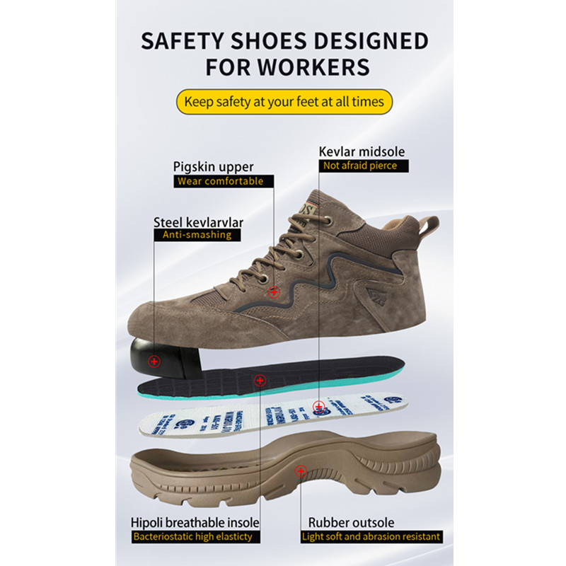 Zapatos de trabajo de segurida - Leatherwork Designs reseña y precio