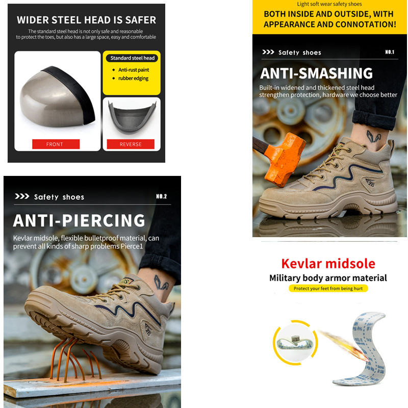 Zapatos de trabajo de segurida - Leatherwork Designs reseña y precio