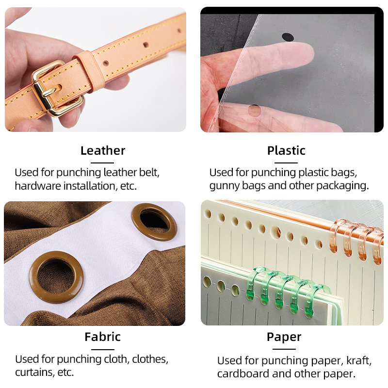 WUTA-Herramienta perforadora d - Leatherwork Hole Punch reseña y precio