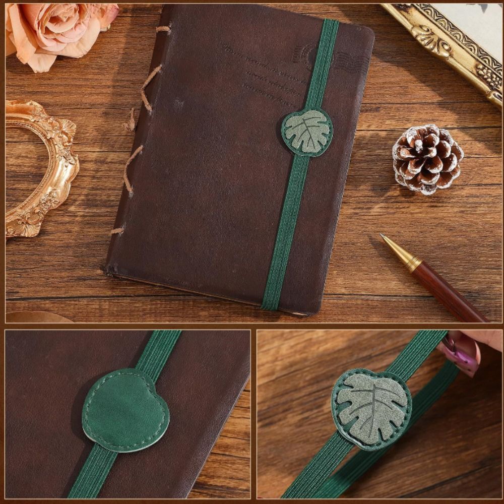 Marcapáginas de Cuero con Band - Leather Work Notepad reseña y precio