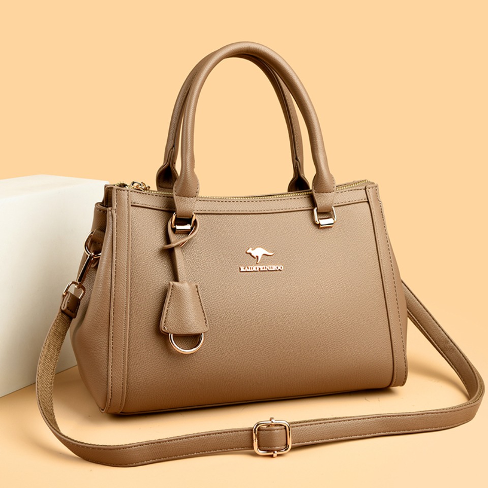 Bolso de Mano de Cuero Sintéti - Leather Work Bag Women reseña y precio