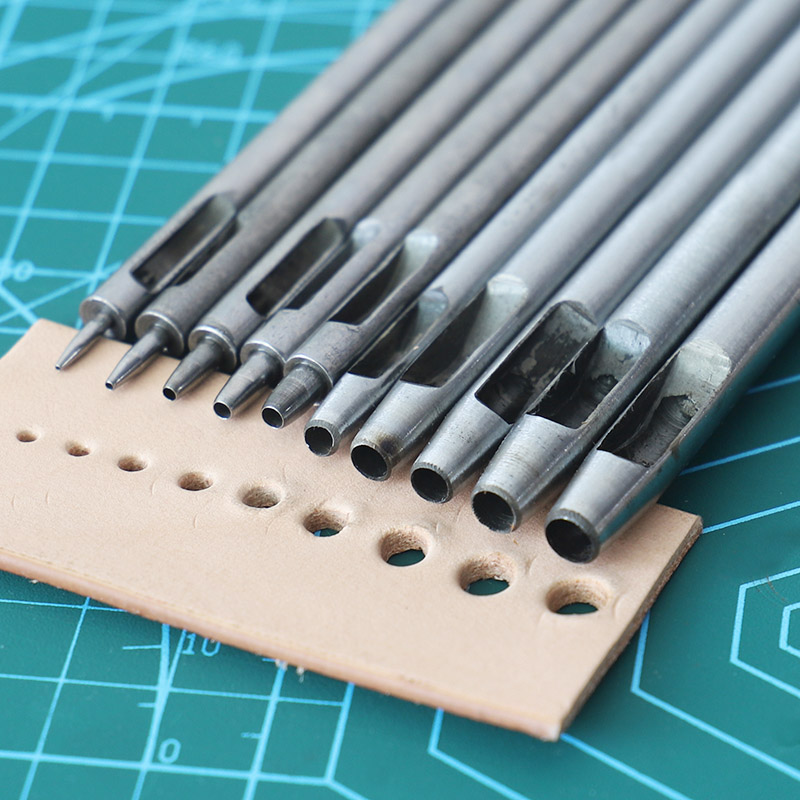 Kit de 10 Perforadoras Rotator - Leatherwork Hole Punch reseña y precio