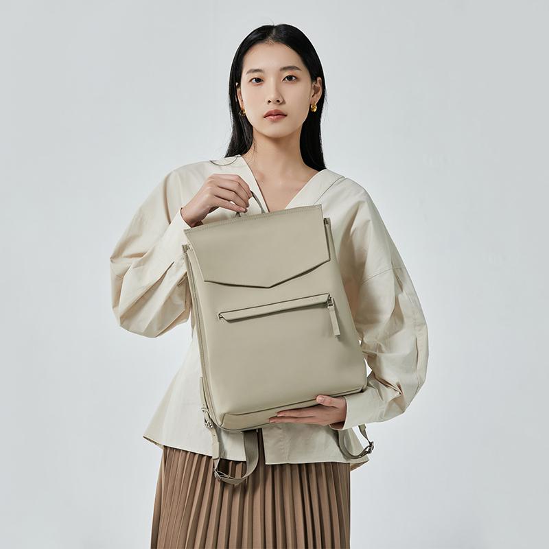 Moda nueva mochila versátil in - Leather Work Bag Women reseña y precio