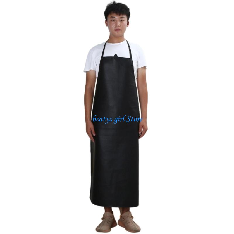Delantal trabajo cuero PU grue - Leatherwork Apron reseña y precio