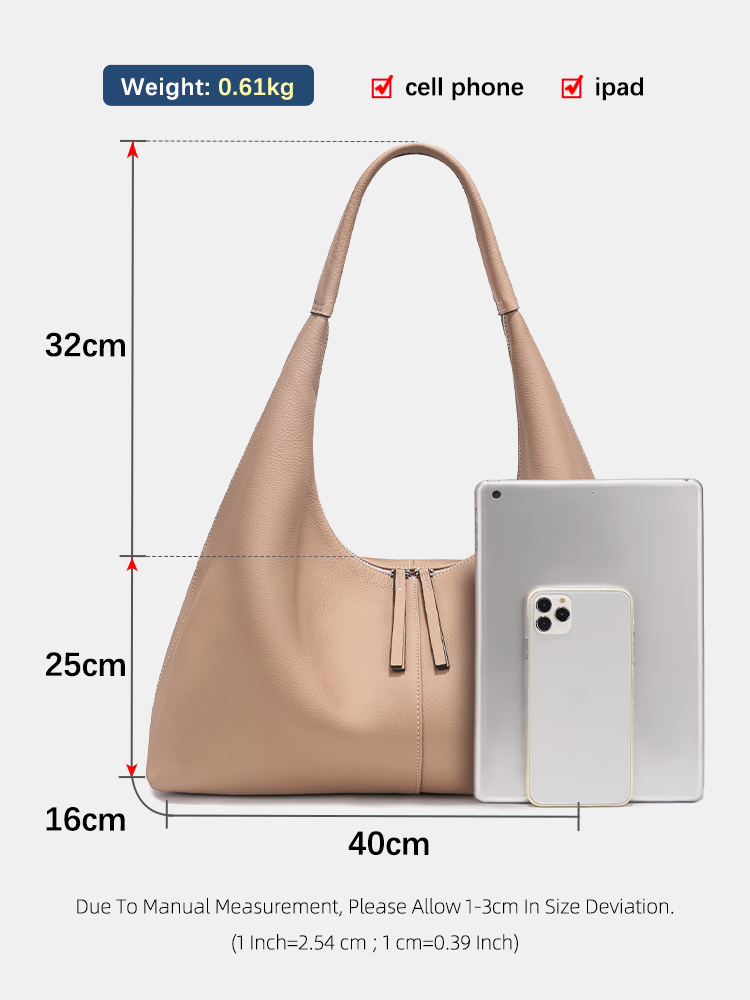 Bolso de mano Zency de gran ca - Leather Work Bag Women reseña y precio