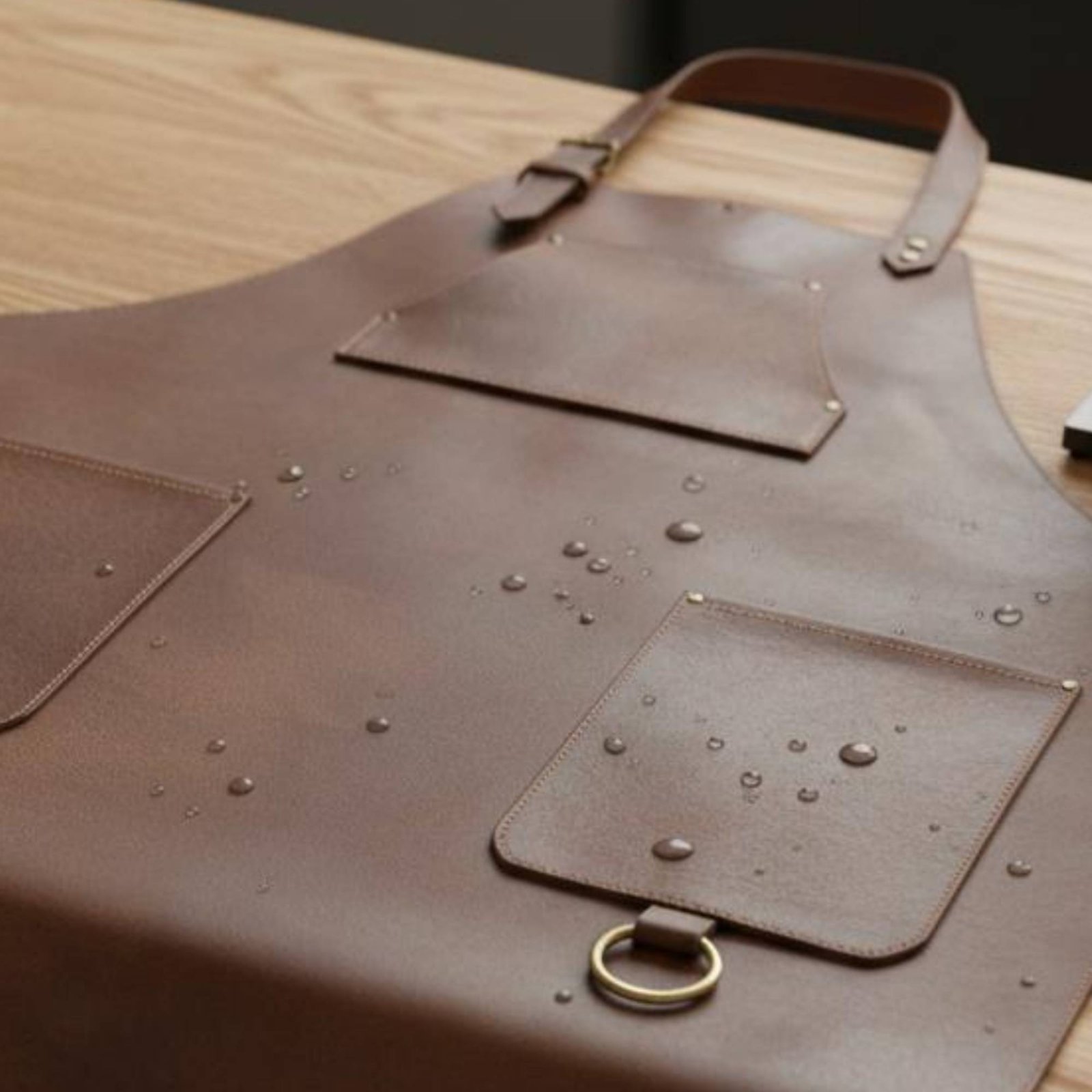 Delantal de Estilista Impermea - Leatherwork Apron reseña y precio