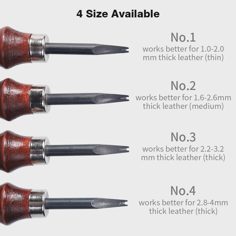 WUTA-biselador de borde de cue - Leatherwork Accessories reseña y precio