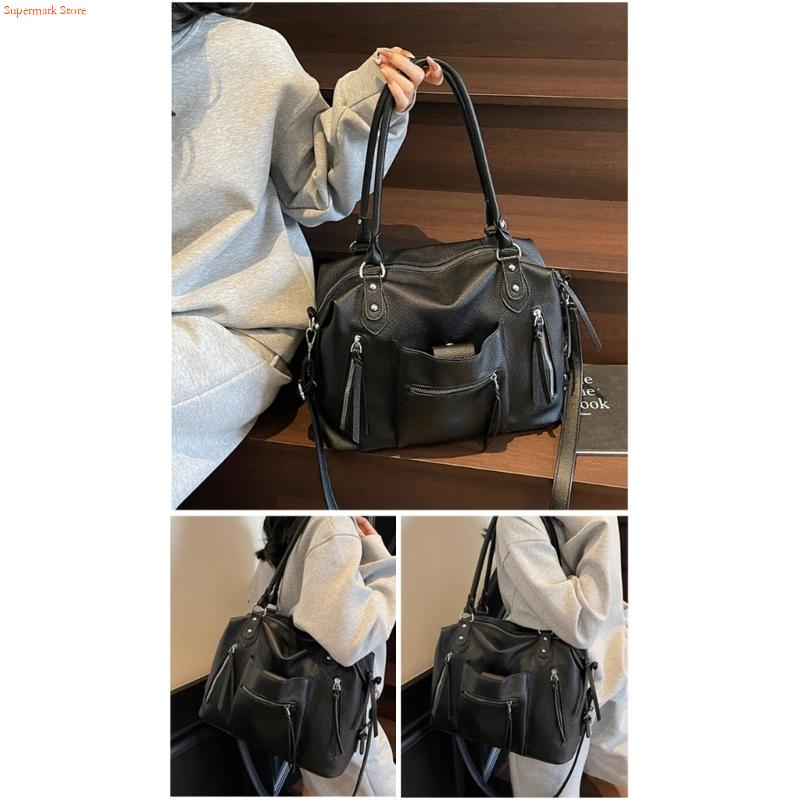 Bolso Q5WE multiusos para axil - Leather Work Duffle Bag reseña y precio