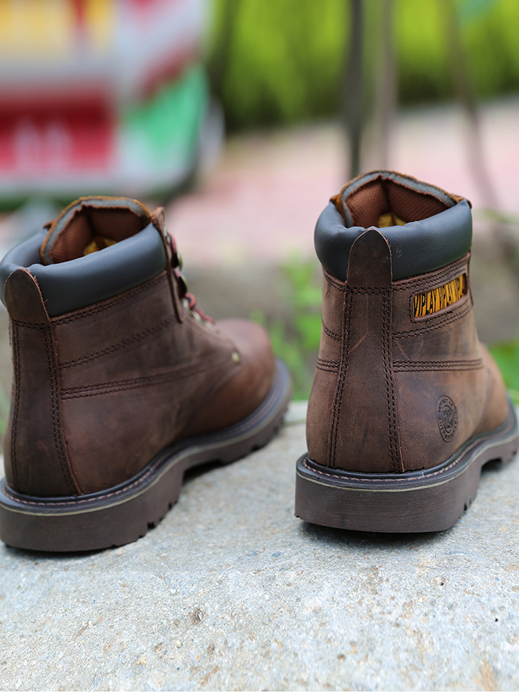 Botas de cuero genuino para ho - Leather Work Western reseña y precio
