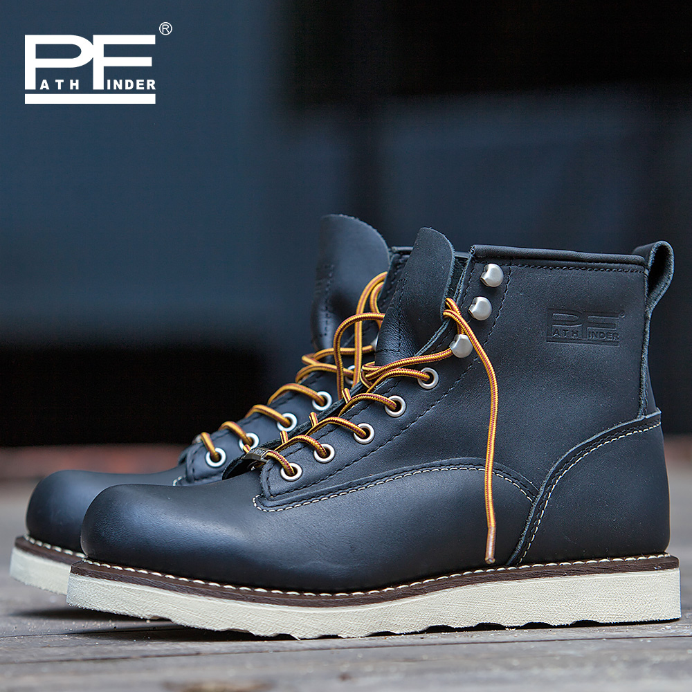 Botas de trabajo para hombre d - Leather Work Western reseña y precio