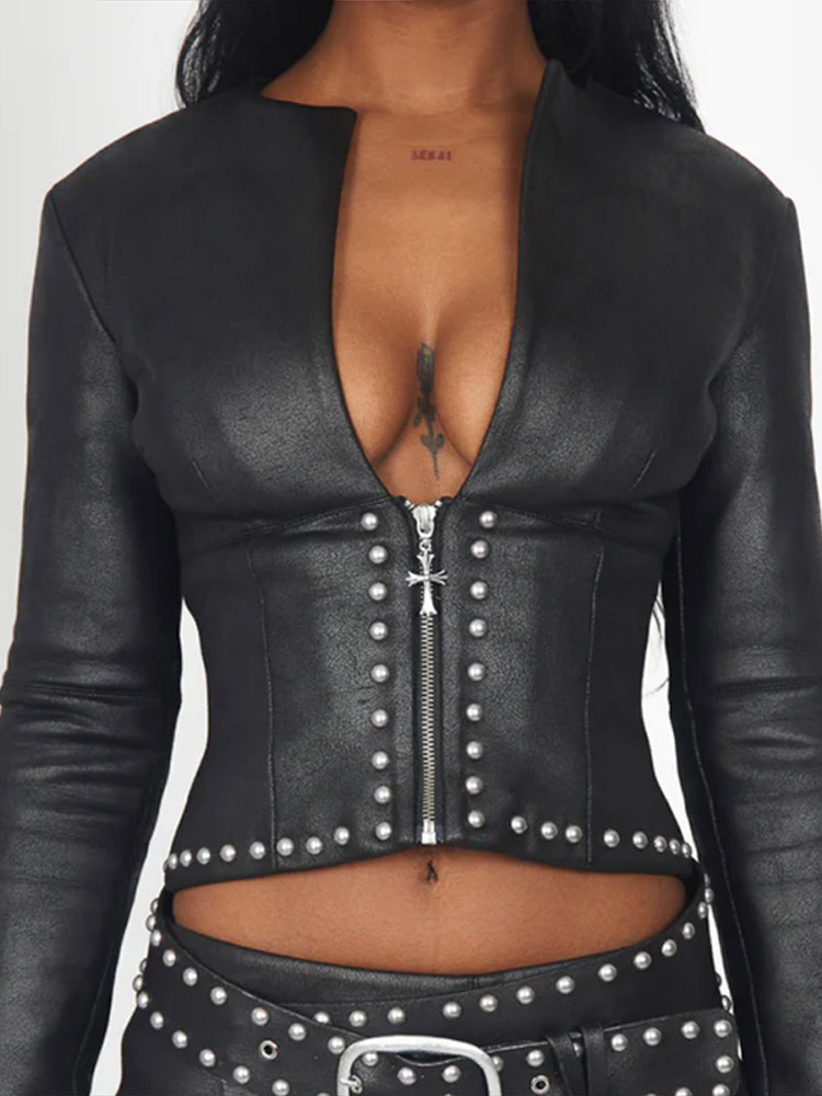 Conjunto de 2 piezas de chaque - Leatherwork Rivets reseña y precio