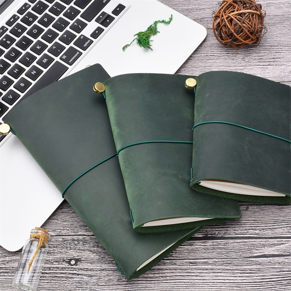 Cuaderno de viajero de cuero g - Leather Work Notepad reseña y precio