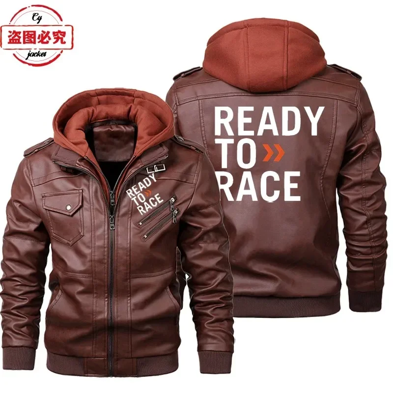 Chaqueta de Cuero con Capucha  - Leather Work Jacket With Hood reseña y precio