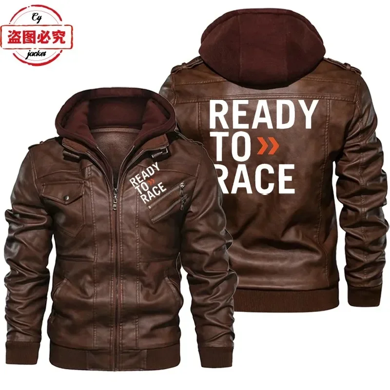 Chaqueta de Cuero con Capucha  - Leather Work Jacket With Hood reseña y precio