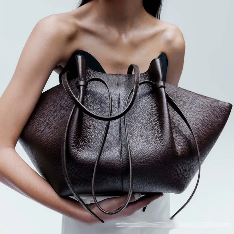 Bolso de Hombro de Cuero para  - Leather Work Bag Women reseña y precio