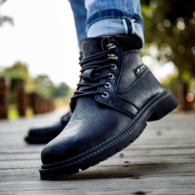 Botas de hombre, botines de cu - Leatherwork Designs reseña y precio