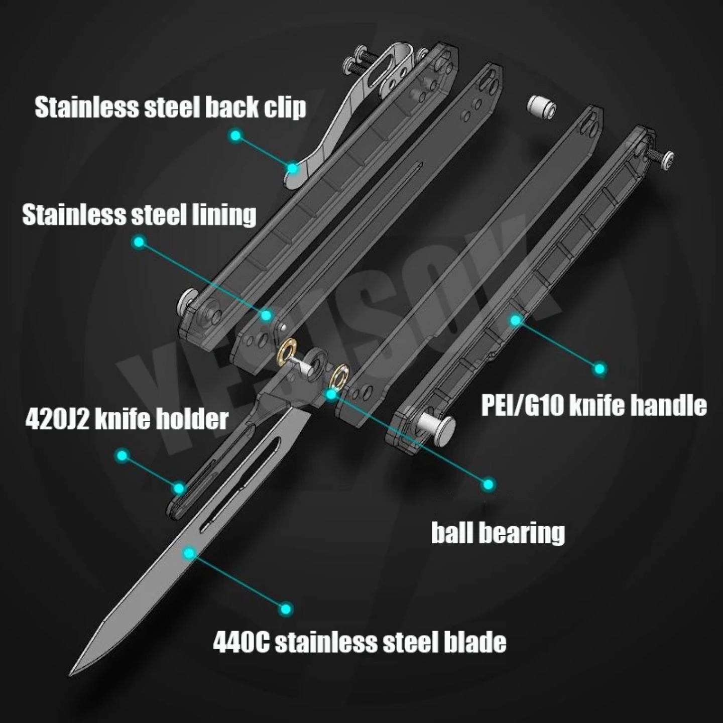 Cuchillo Artesanal con Hoja Re - Leatherworking Items reseña y precio
