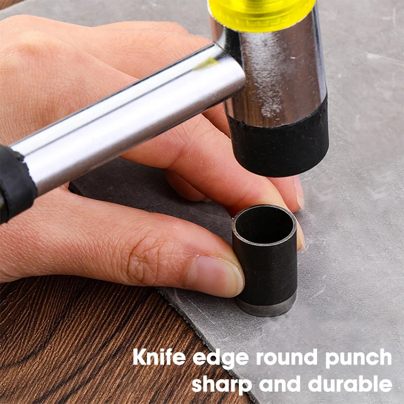 Juego de herramientas perforad - Leatherwork Hole Punch reseña y precio