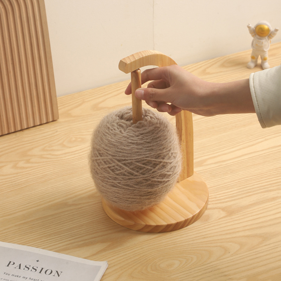 Soporte de hilo de madera, her - Waxed Thread Linen reseña y precio