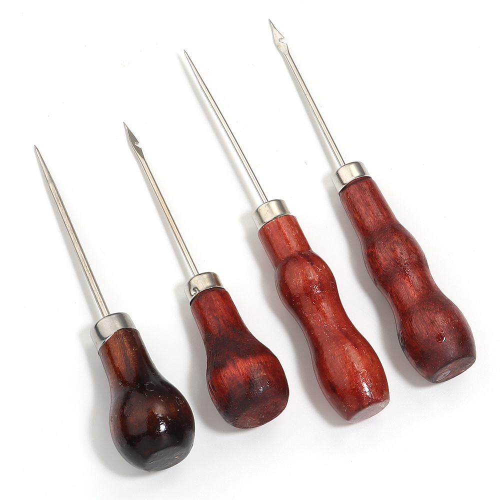 Punzones con mango de madera p - Leatherwork Hole Punch reseña y precio