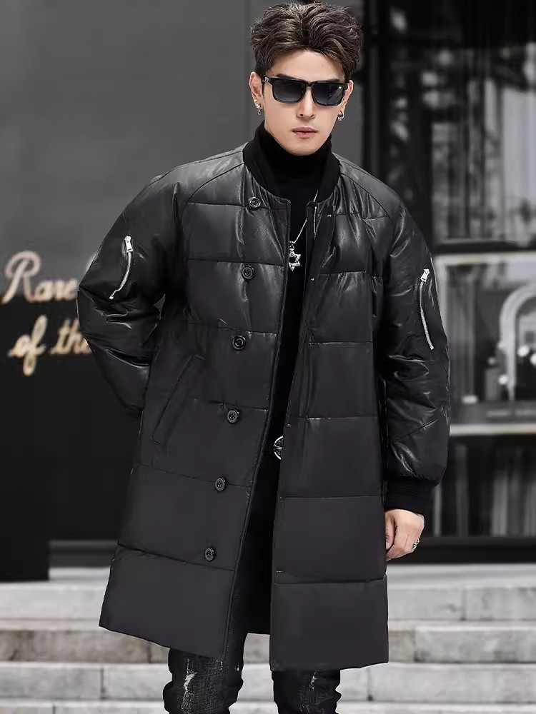 Nueva chaqueta de invierno lar - Leather Work Jacket With Hood reseña y precio