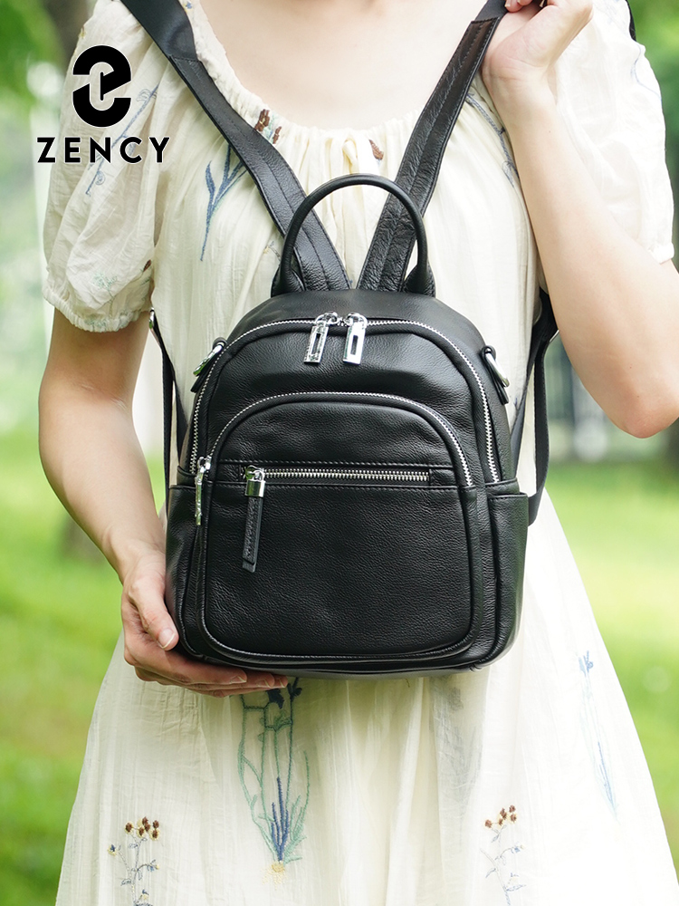 Mochila pequeña Zency de cuero - Leatherwork Designs reseña y precio