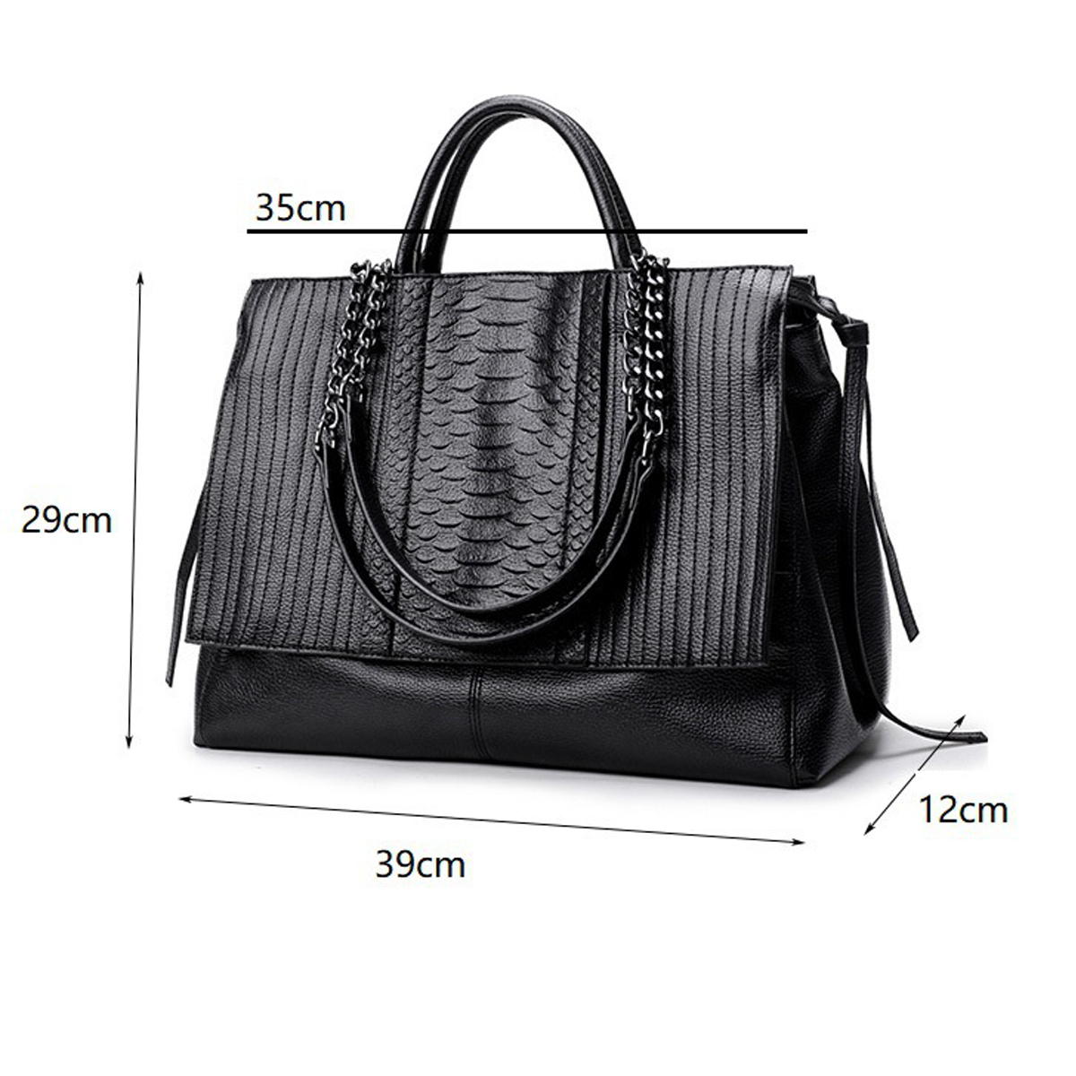 Bolso Tote Elegante con Cremal - Leather Work Bag Women reseña y precio