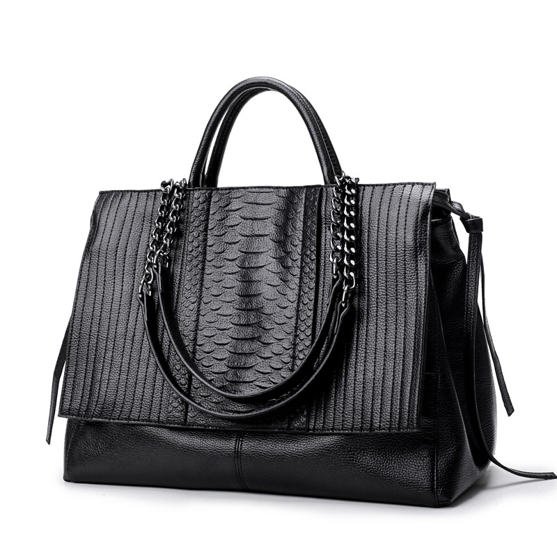 Bolso Tote Elegante con Cremal - Leather Work Bag Women reseña y precio
