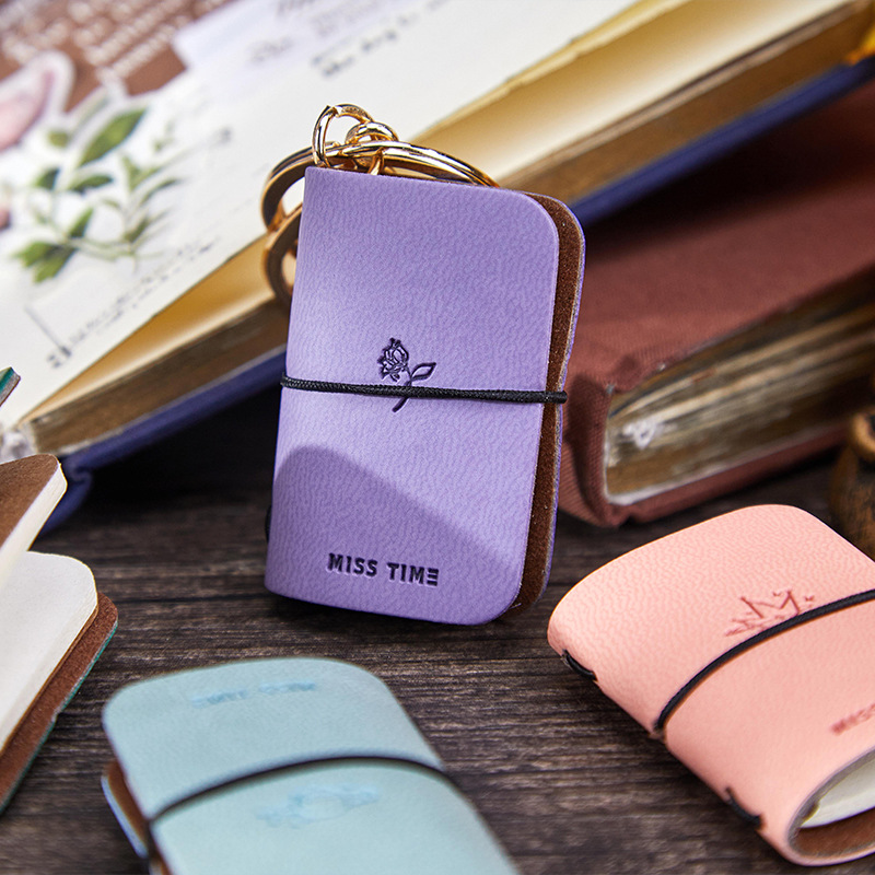 Mr. Paper 2 llaveros de diario - Leather Work Notepad reseña y precio