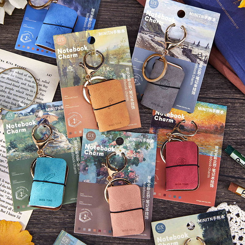Mr. Paper 2 llaveros de diario - Leather Work Notepad reseña y precio