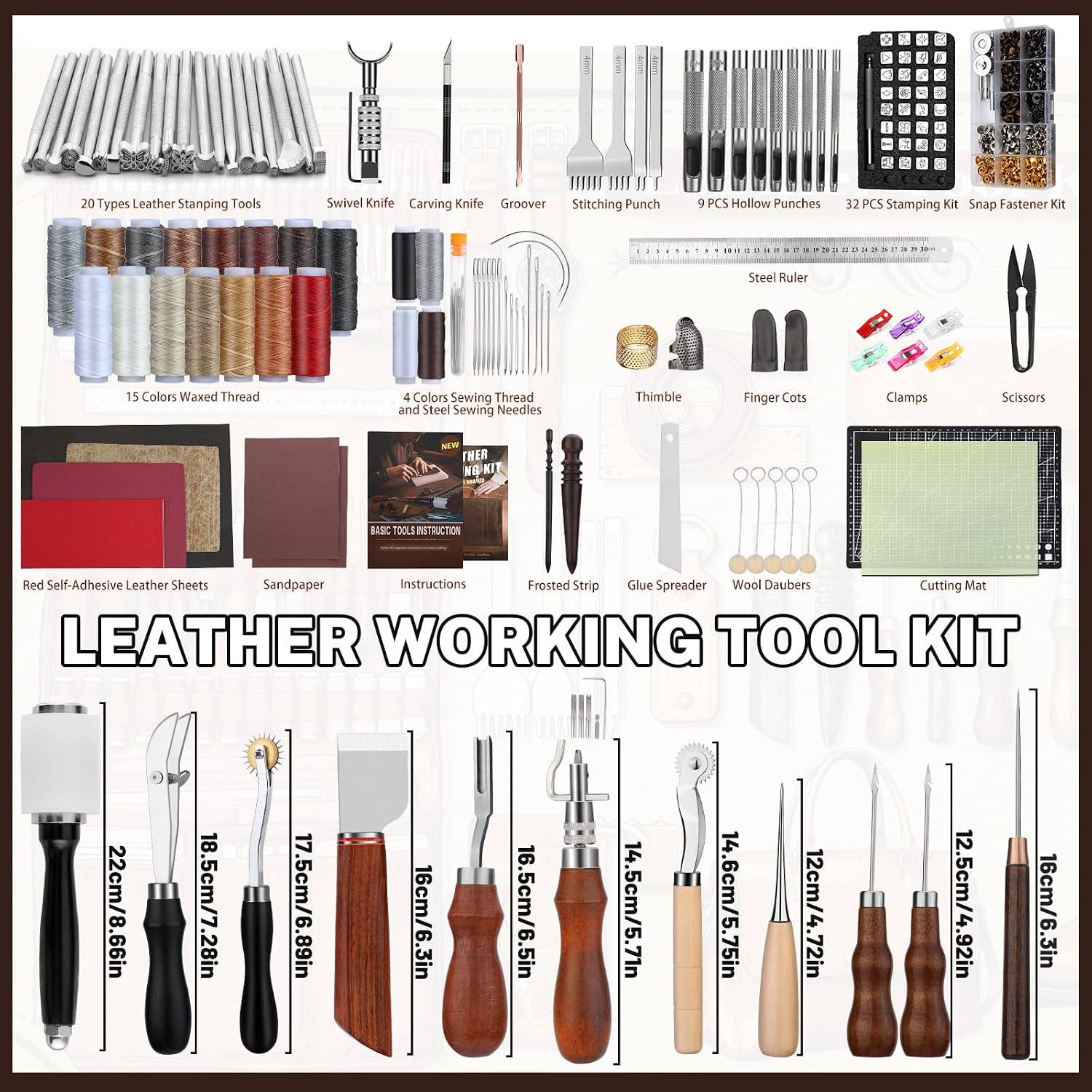 Kit de Herramientas para Traba - Leather Works reseña y precio