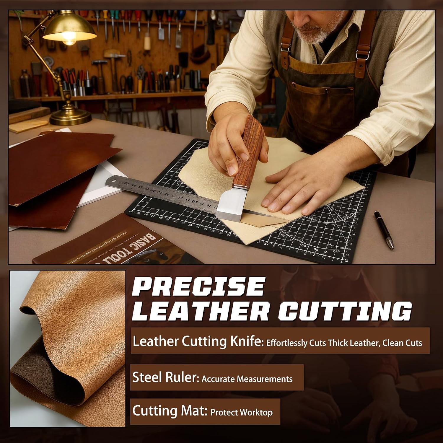 Kit de Herramientas para Traba - Leather Works reseña y precio