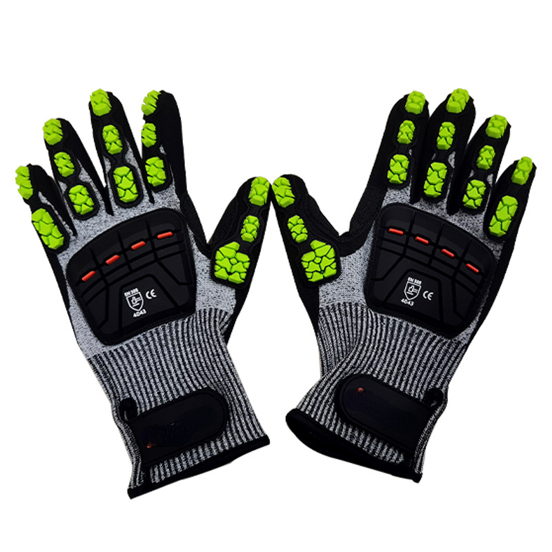 Guantes de trabajo protectores - Leatherworking Leveling reseña y precio