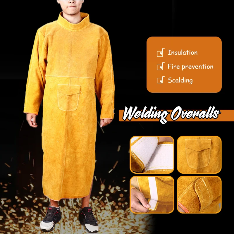 Delantal de seguridad de traba - Leatherwork Apron reseña y precio