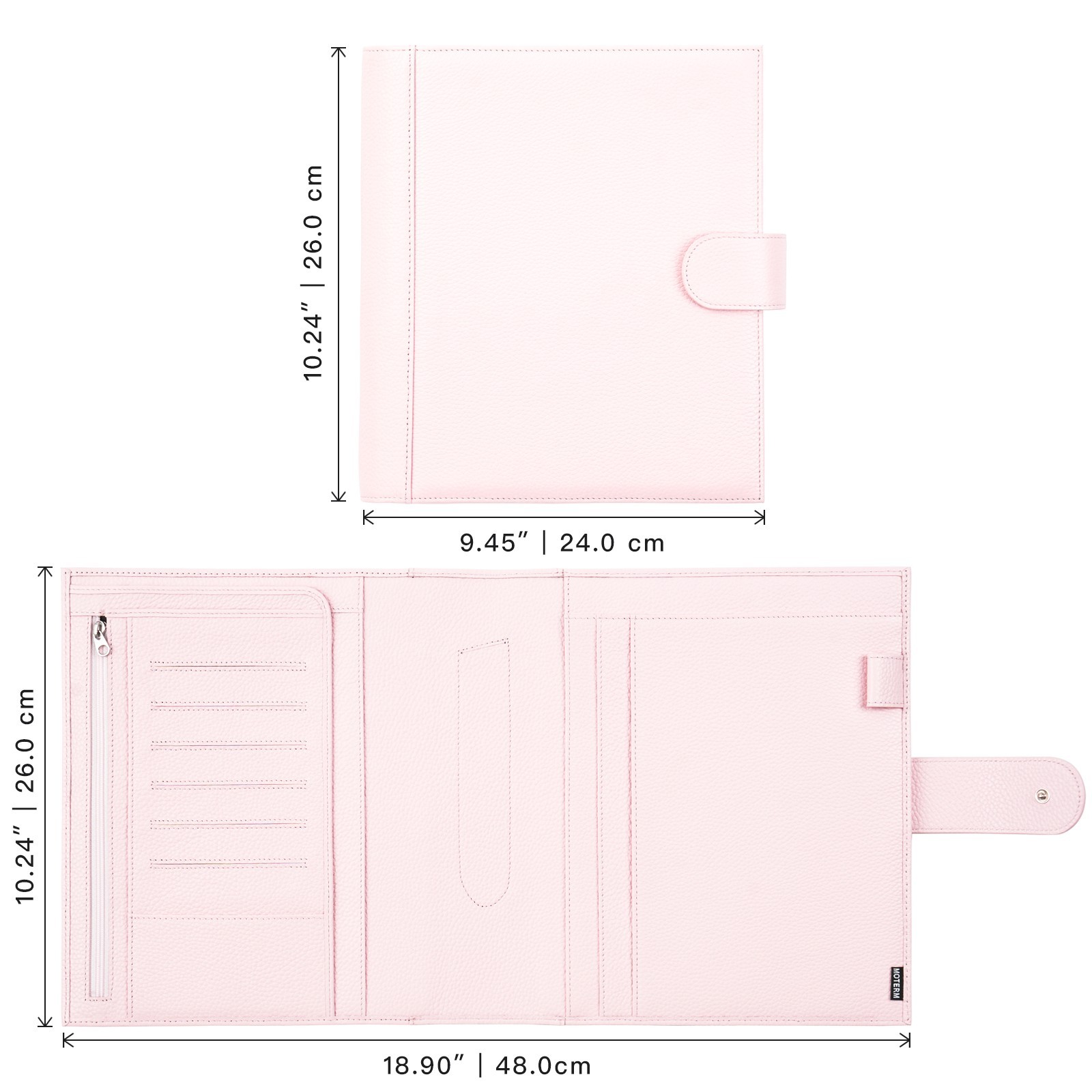 Funda de piel auténtica Moterm - Leather Work Notepad reseña y precio
