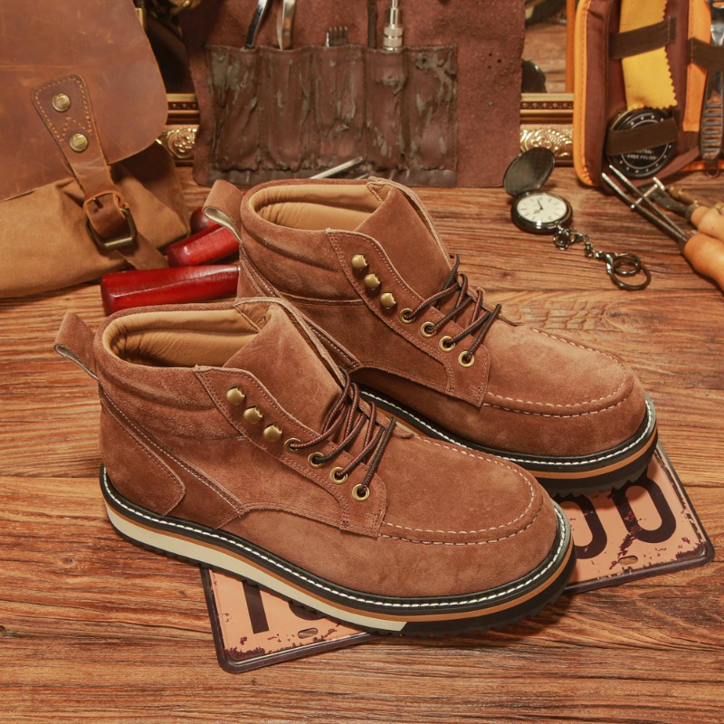 Botines informales de trabajo  - Leather Work Western reseña y precio
